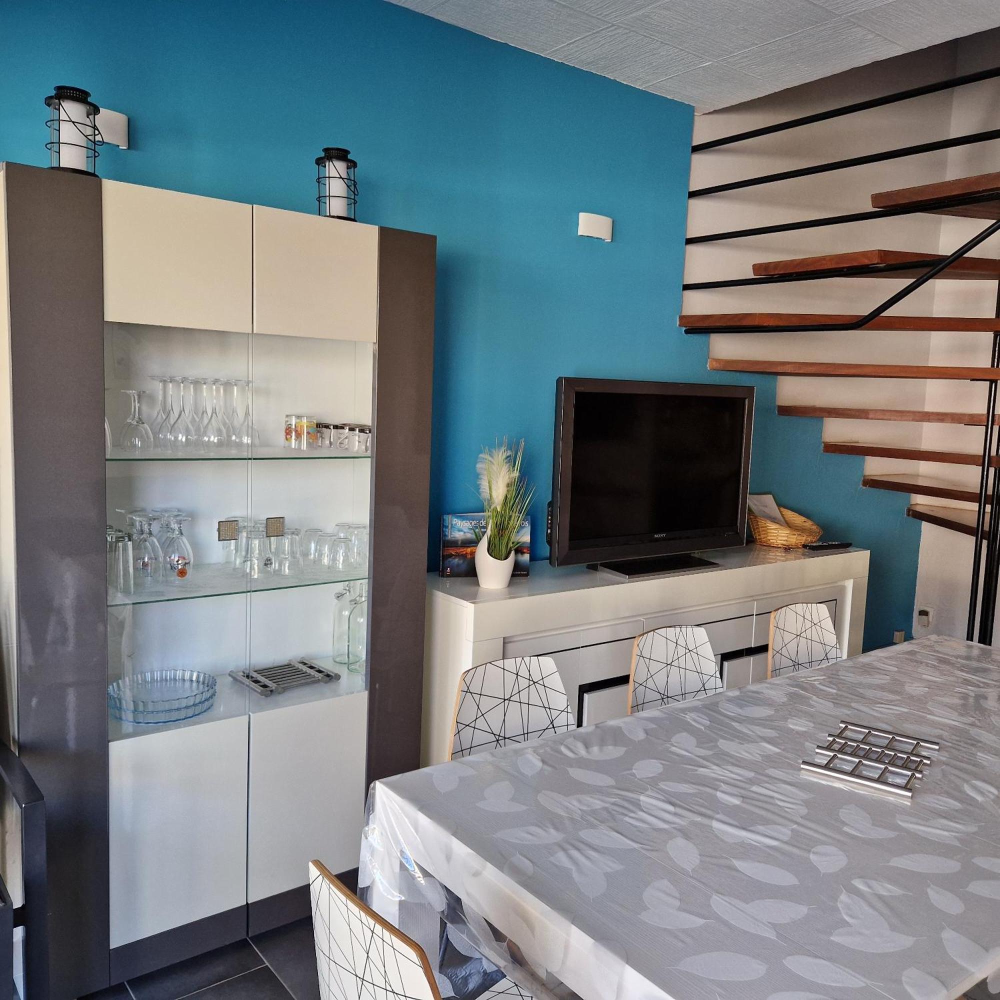 Location Bord De Mer, Villa De Vacances 6-8 Personnes - Jardin Valras-Plage Luaran gambar